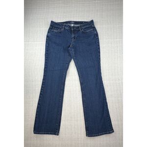 Ann Taylor Loft Women's Size 8 Curvy Bootcut  Denim Medium Wash Mid Rise Jeans
